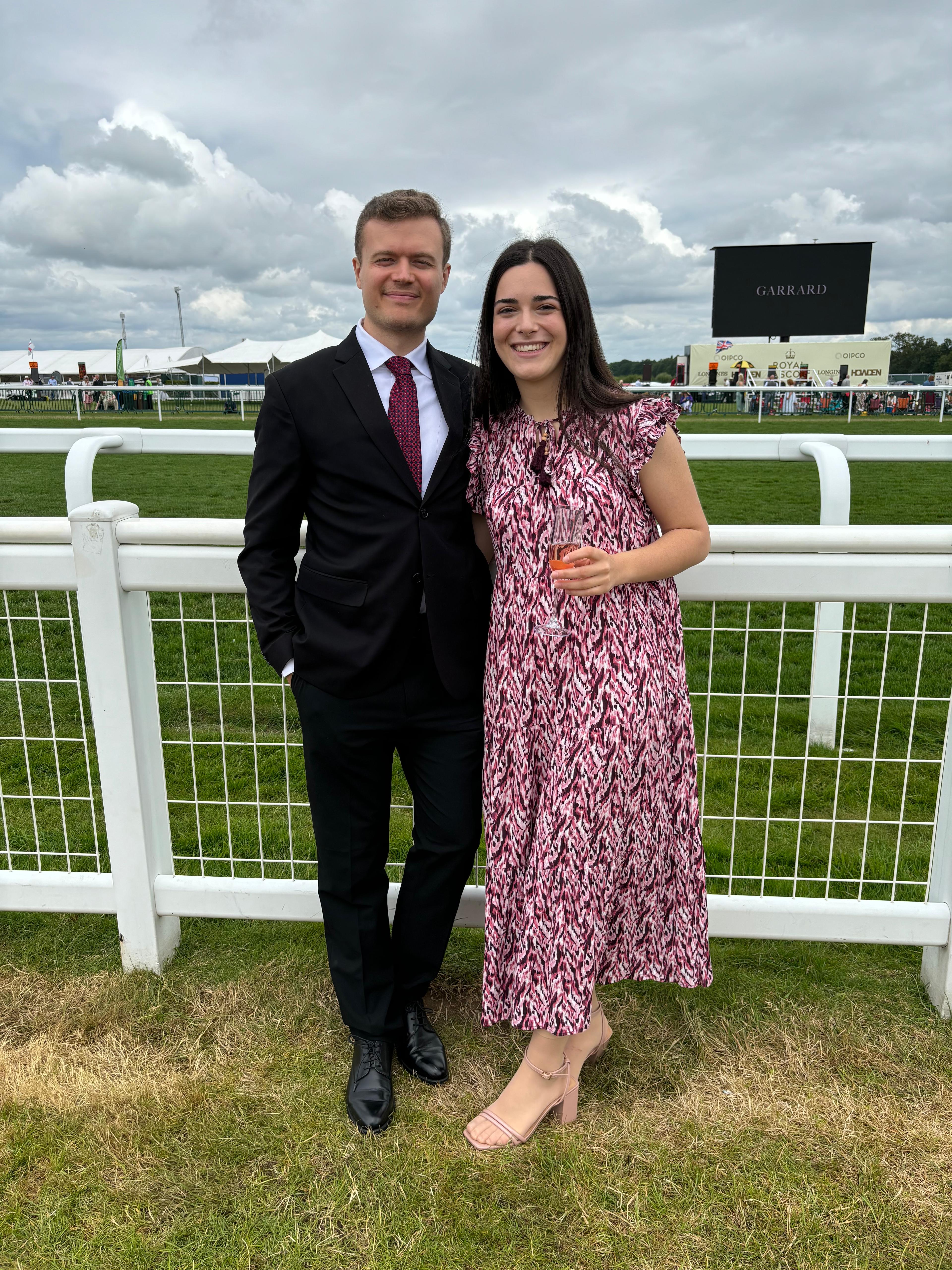 Will and Elsa in Ascot