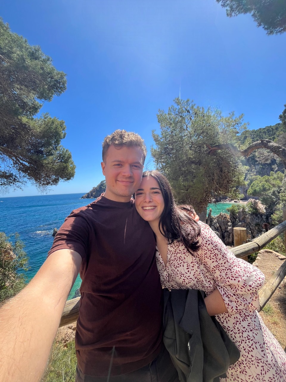 Will and Elsa in Calella