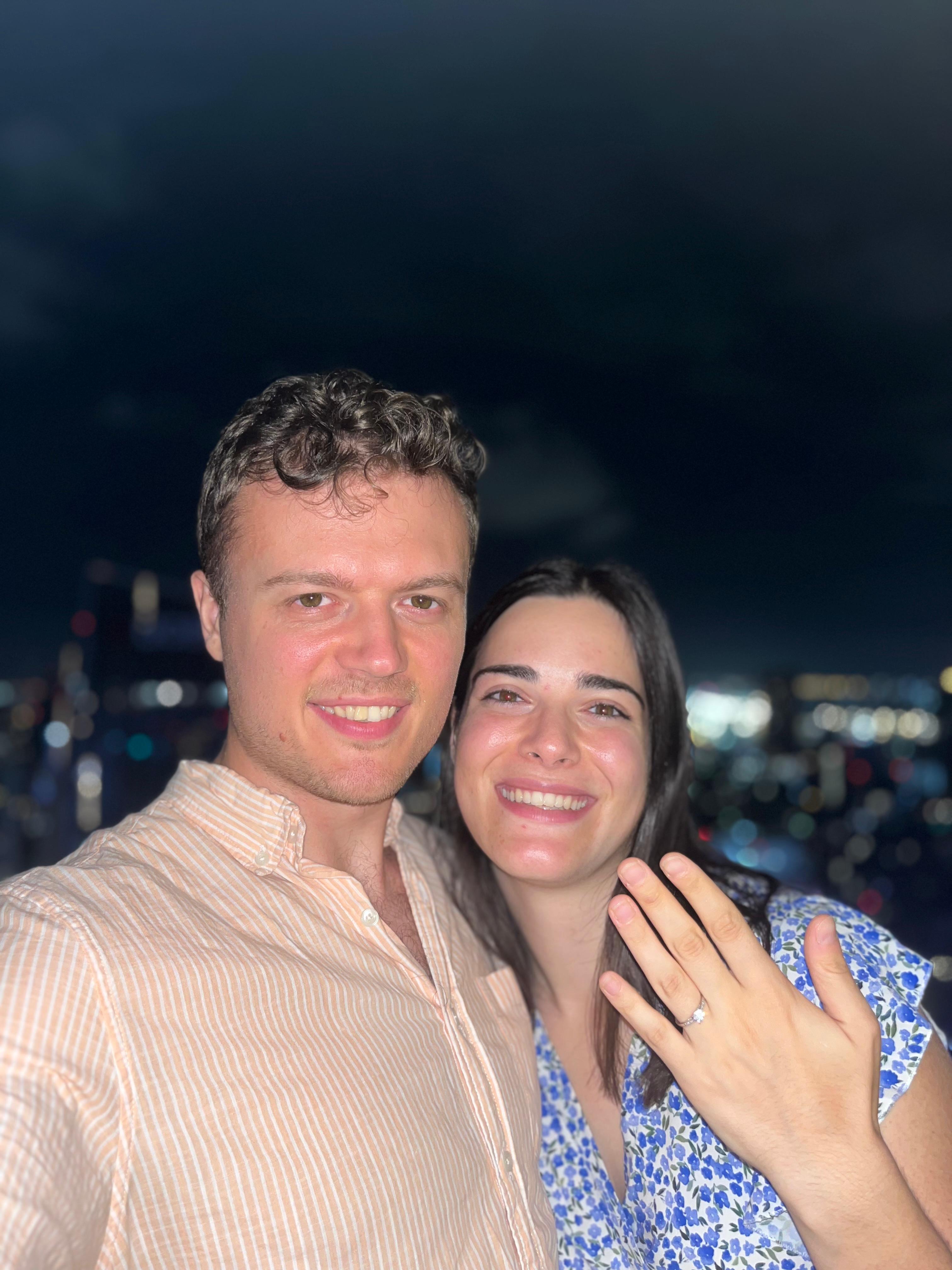 Elsa flashing her ring